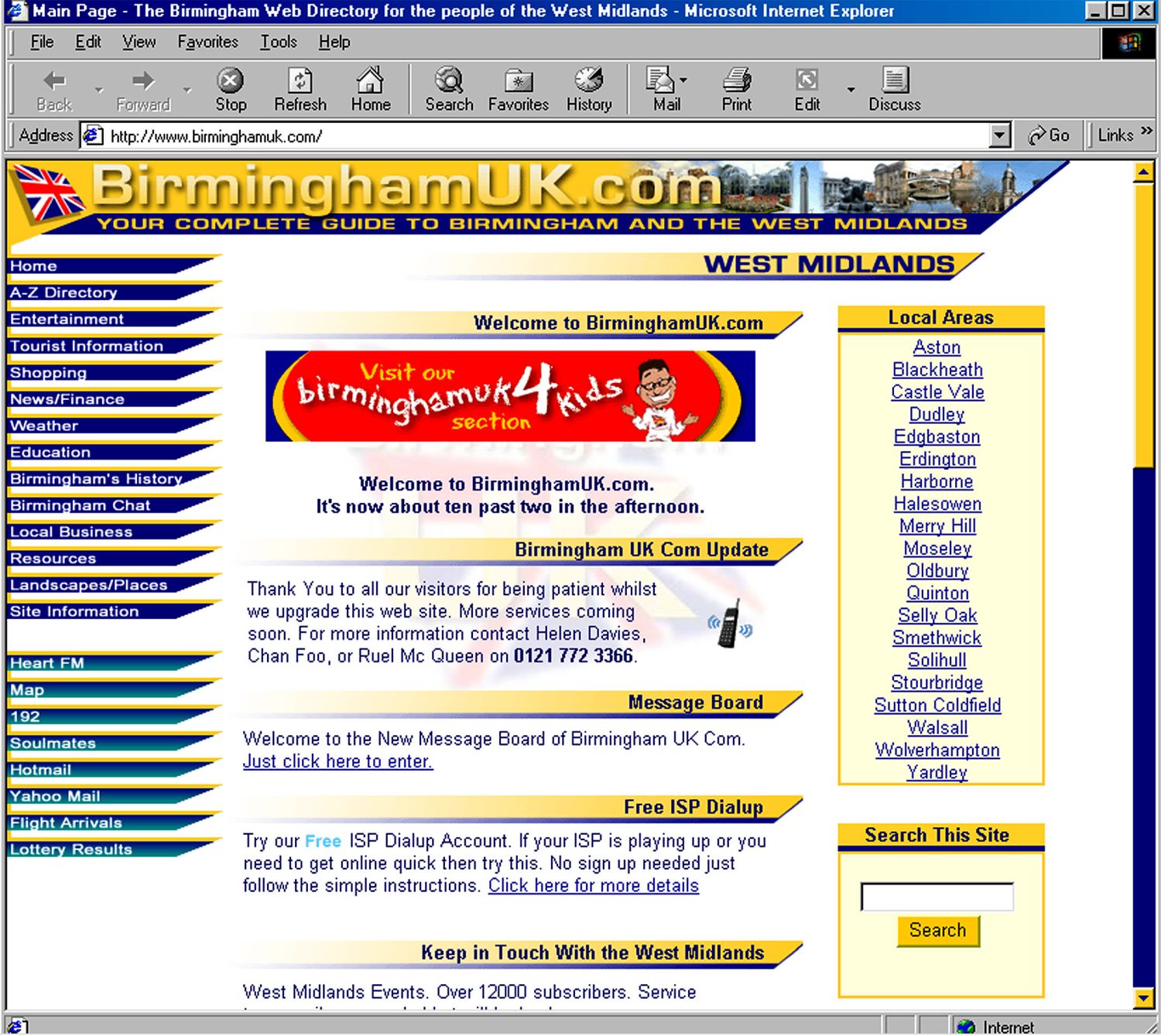 Old Website